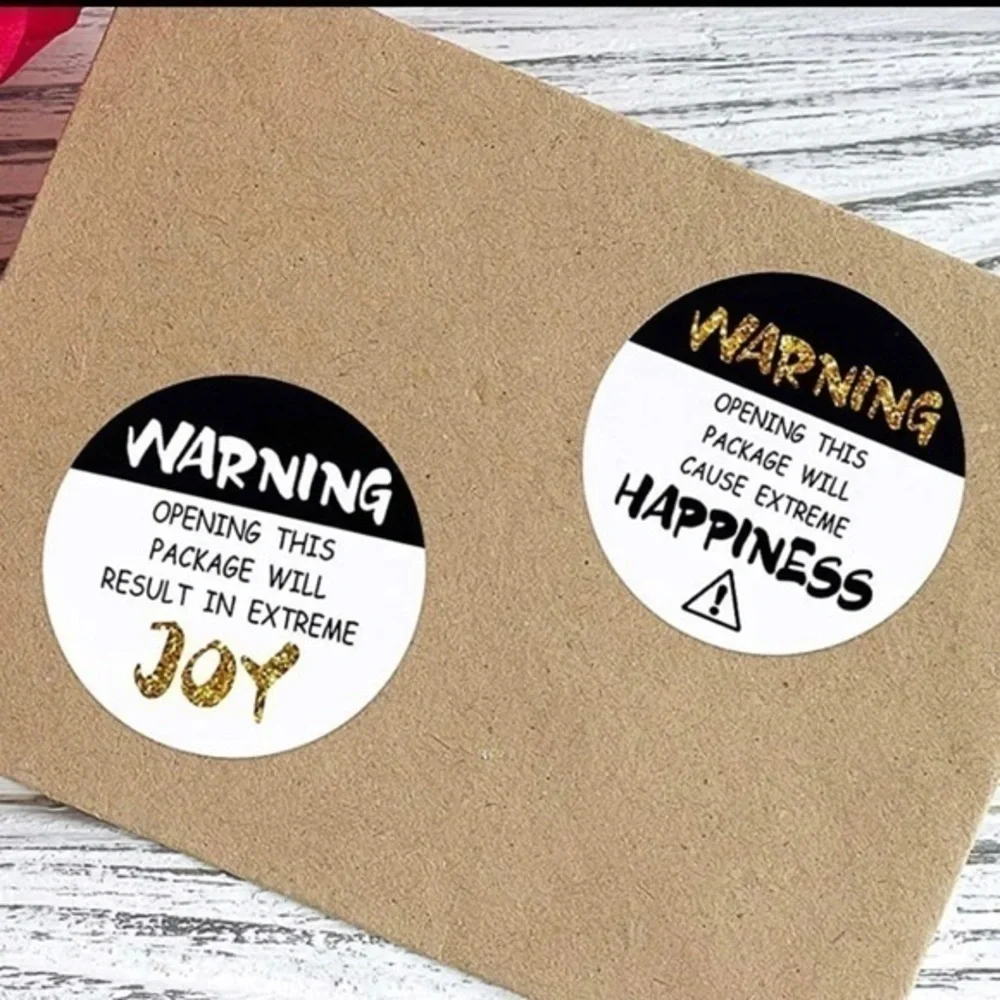40 Extreme Happiness Stickers (6 designs)